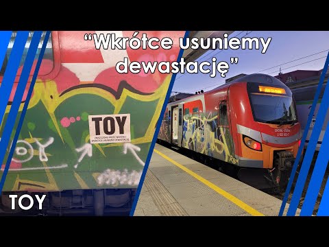 "TOY - wkrótce usuniemy dewastację" / Ciekawy sposób na walkę z graffiti, czy totalna porażka?