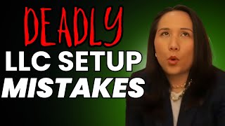 DEADLY Mistakes to Avoid With A New LLC!