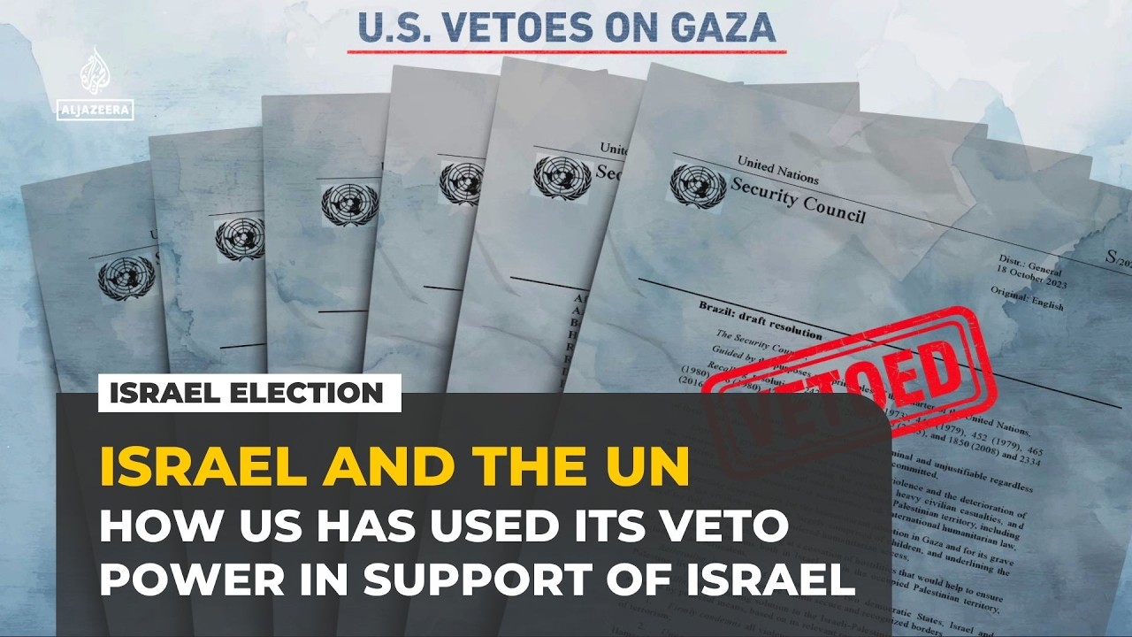 How US veto power shields Israel at the United Nations