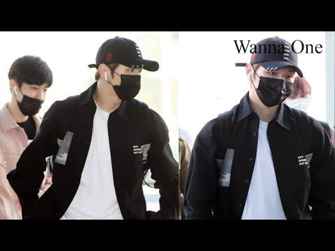 [ FANCAM ] 180901 Kang Daniel ( 워너원 ) 'Cute Moment' | Incheon airport - Wanna One