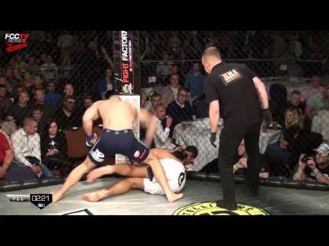 Chris Senior brutal ground and pound - TKO (referee stoppage) FCC 8