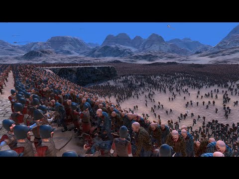 10000 ARCHERS VS 30000 RUNNER ZOMBIES Ultimate Epic Battle Simulator