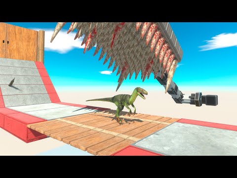 Escape from the Spike Trap - Animal Revolt Battle Simulator