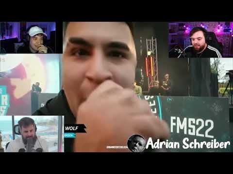 Ibai, Papo, Kapo, Reaccionan a ZAINA vs WOLF I FMS ARGENTINA J1