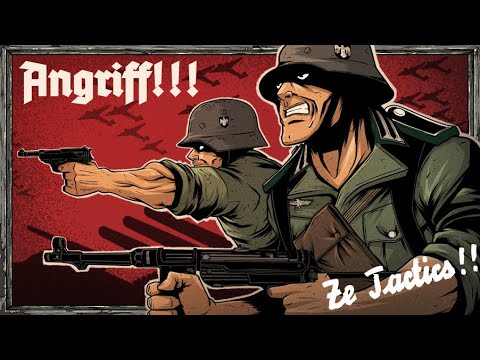 WW2 German Squad Tactics | Animated History