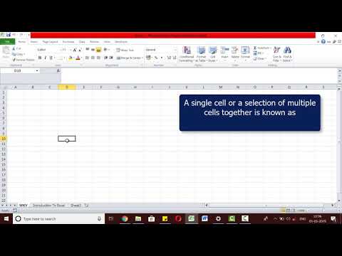 Introduction to Excel (Sample Video) - Actuarial Science - CM1 - CM2