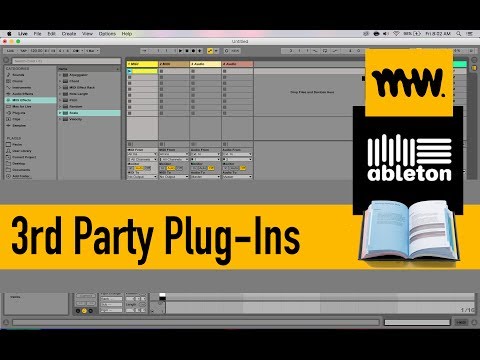 3rd Party Plug-Ins // Ableton Live Manual // #28