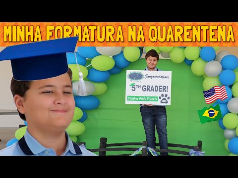 MY QUARANTINE GRADUATION PARTY... Maria Clara and JP family in the United States -