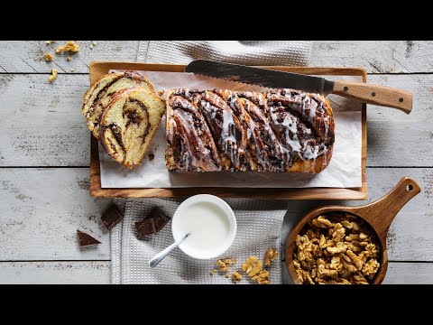 Babka mit Nuss und doppelt Schoko | XXXLecker