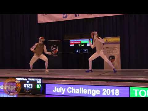 St Louis SN 2018 D1MF - L4 - Tourette USA v Hamza EGY
