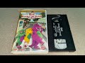 Opening And Closing To Walk Around The Block With Barney 1999 VHS