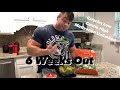 6 Weeks Out Full Day of Eating | Check in Pics with Aceto | Back Workout