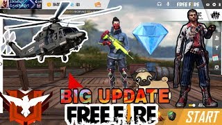 GARENA FREE FIRE BIGGEST UPDATE EVER! NEW FLAME GUN,NEW PUPPU, NEW HELICOPTER AND MORE ||【KKB】