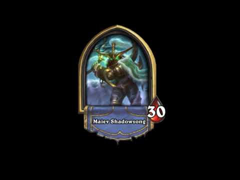 Maiev Shadowsong All Hero Quotes - Hearthstone