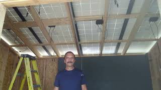 Solar Shed update #4 2KW Solar Panel Roof, Fire Ants and Scorpions!