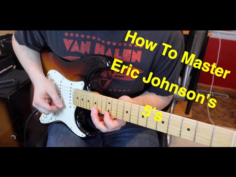 How To Master Eric Johnsons 5's ( 3 Licks WITH TABS !!)
