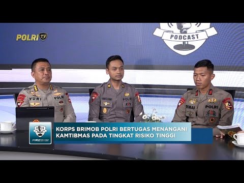 PODCAST PRESISI EPS 43: BRIMOB PRESISI DI ERA DIGITAL, MEDAN OPERASI &amp; KEAMANAN SIBER 13/11/25 (2/2)
