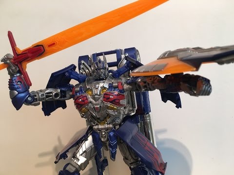 AD-31 Leader Class Optimus Prime Time Lapse Transformation and Stop Motion! HD! AD- 31??????