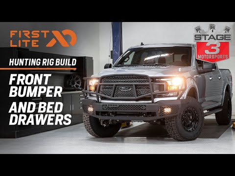 2020 F-150 First Lite Hunting Truck Build: Ranch Hand Bumper & Decked Drawers