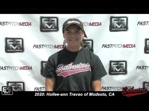 2020 Hollee-ann Travao Catcher and Second Base Softball Skills Video - Batbusters