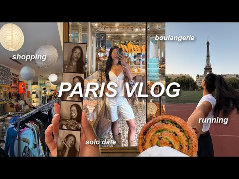 PARIS VLOG — the BEST shopping, solo dates, & iconic run routes!!!