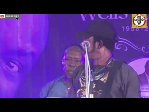 CAPITAL IDAHOSA BURIAL CEREMONY AMBASSADOR OSAYOMORE JOSEPH ON STAGE