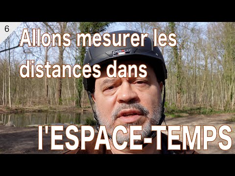 Allons mesurer les distances dans l'espace-temps