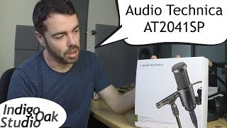 Video thumbnail for Indigo Oak Studio - Audio Technica AT-2041SP Microphone Pack unboxing, review & demonstration by Indigo Oak Studio