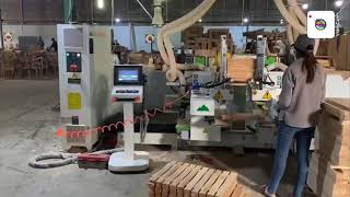 Woodmaster Cnc . MÁY PHAY MỘNG ÂM DƯƠNG 2 Đầu Cnc 4 dao đa năng tốt nhất thị trường Việt Nam