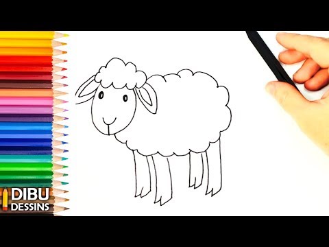 Comment dessiner un Mouton | Dessin de Mouton