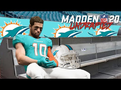 MADDEN 20 CAREER MODE UNDRAFTED RB - ROOKIE ON THE BENCH! WHEN WILL WE GET TO PLAY?? - EPISODE 2