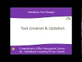 Indradhanu Task Manager- Task Creation & Update process