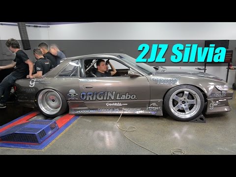 2JZ Silvia Drifter on dyno