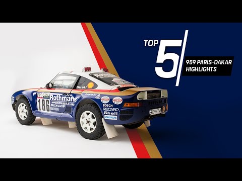 Porsche Top 5 Series: 959 Paris-Dakar Highlights