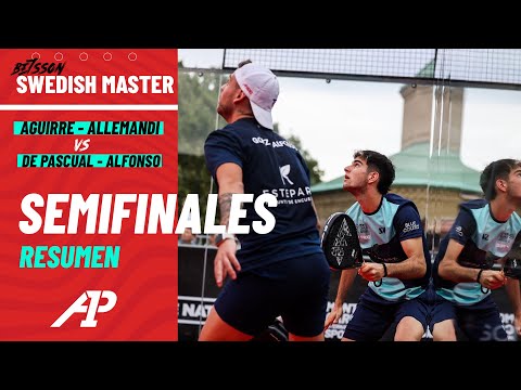 Highlights AGUIRRE - ALLEMANDI vs DE PASCUAL - ALFONSO | SEMIFINALES | Betsson Swedish Master
