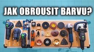 Jak obrousit starou barvu?