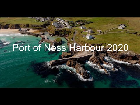 Port of Ness harbour 2020