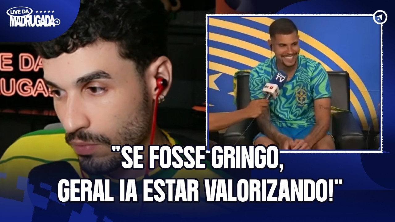 LÍDER DE ASSISTÊNCIAS DA COPA! ALLAN REAGE À ENTREVISTA DE BRUNO GUIMARÃES | LIVE DA MADRUGADA