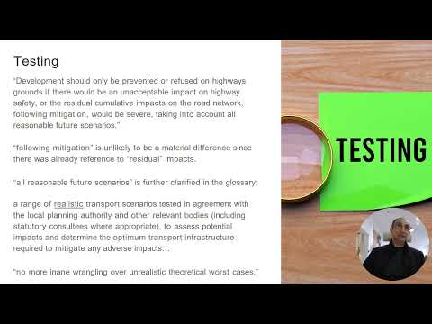 Dec 2024 NPPF - Transport Planning