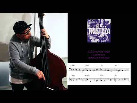 No.2 WALKING BASS  TRANSCRIPTION - FLY ME TO THE MOON /SAM JONES