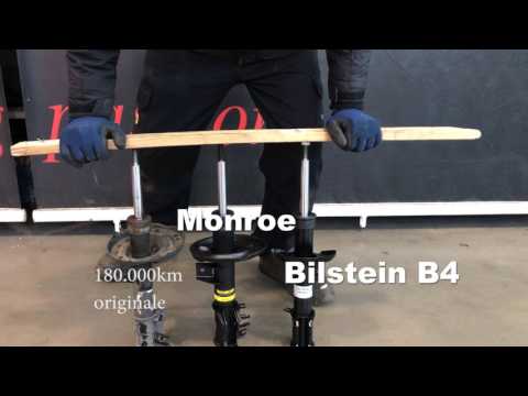 Test comparativo fra vari ammortizzatori e come impattano sull'usura dei pneumatici