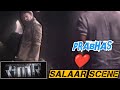 SALAAR - Vardharaja calling Deva scene (THEATRE REACTION !) | Prabhas #HombaleFilms