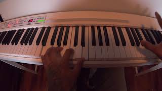 forever gesaffelstein ft. electric youth piano cover