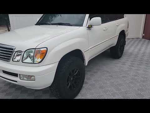 2006 Lexus LX470 Crystal White Lifted Super Clean Many Mods Off Road Beast @AutoWorldConway