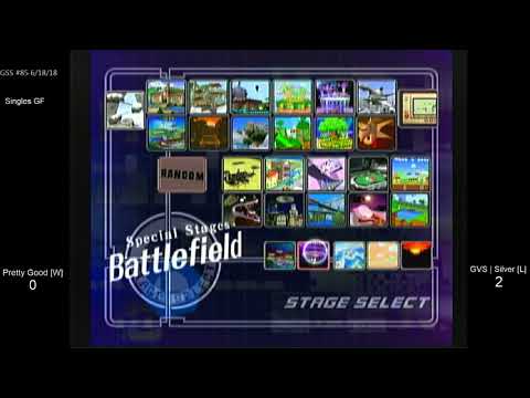 GSS 85 SSBM - Pretty Good [W] (Ice Climbers) vs. GVS | Silver Alloy [L] (Fox) - Melee GF