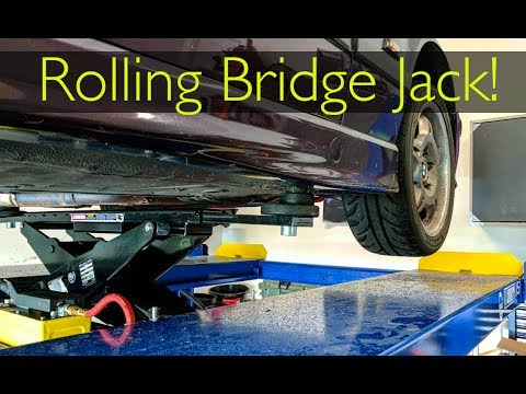 REMOVING WHEELS on a 4 post LIFT!