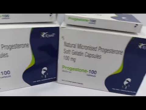 Progestone 100mg capsules