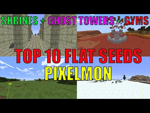 Top 10 Flat Land Pixelmon Minecraft Seeds - Pixelmon ...