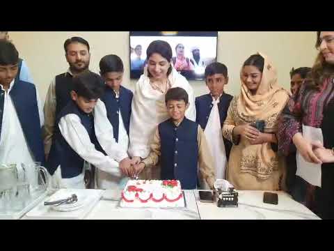 Cake Cutting Ceremony with Orphan Children at Model Children Homes, Samanabad 