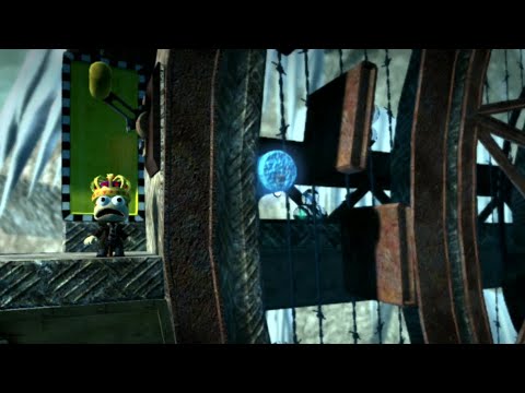 LittleBigPlanet The Bunker - Skipping The Wheel of Death.